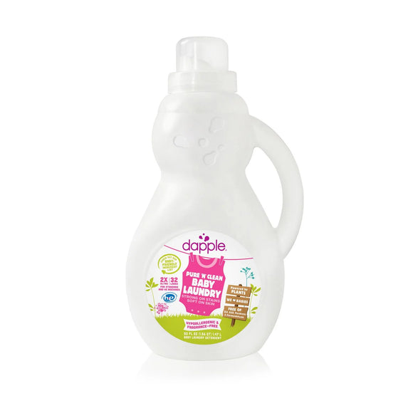 Dapple Pure 'N' Clean Bottles & Dishes - Fragrance Free - 1.47 L