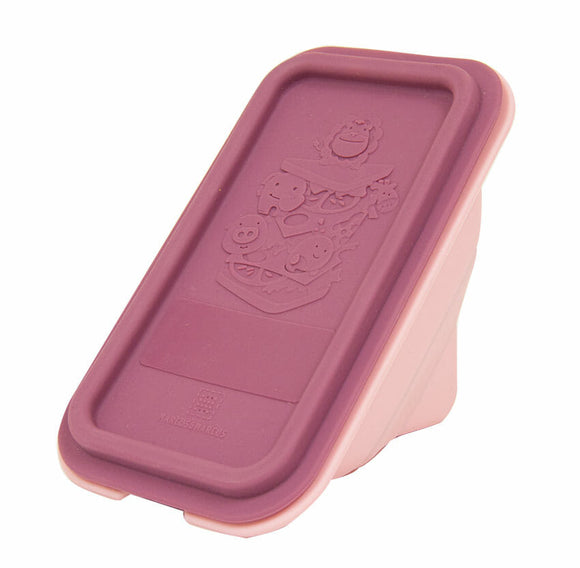 Marcus & Marcus Collapsible Sandwich Wedge Container - Pink