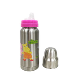OrganicKidz The Backyardigans Stainless Steel Sippy Cups 11oz - Pink