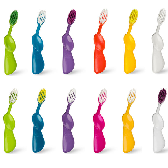 Radius Kidz Toothbrush for 6-Years-Old Kids (Colors are sent randomly)