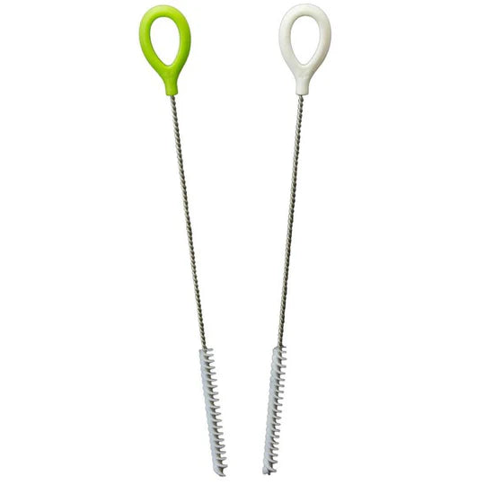 Zoli Straw Cleaning Brush (2 Brushes)- Green