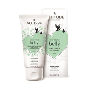 Attitude Blooming Belly Natural Cream For Tired Legs 75ml - fifibaby