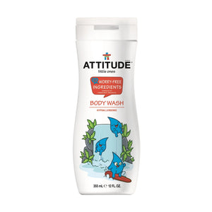 Attitude Little Ones Worry-Free Ingredients Body Wash 12oz - fifibaby