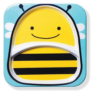 Skip Hop Zoo Tableware Plates - Bee - fifibaby