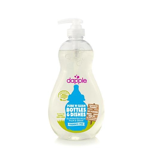Dapple Pure 'N' Clean Bottles & Dishes - Fragrance Free - 500ml - fifibaby