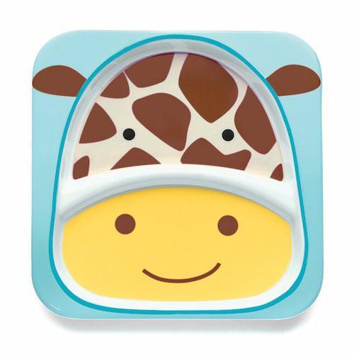 Skip Hop Zoo Tableware Plates - Giraffe - fifibaby