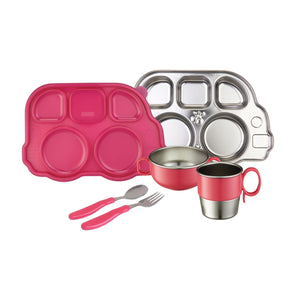 Innobaby Din Din Smart Stainless Mealtime Set - fifibaby