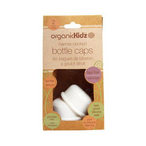 OrganicKidz Narrow Necked Bottle Caps - fifibaby