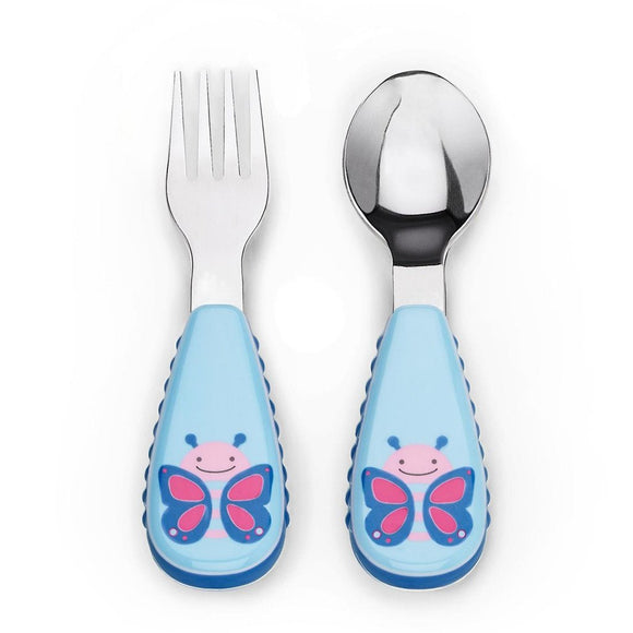 Skip Hop Zoo Collection Fork & Spoon - fifibaby