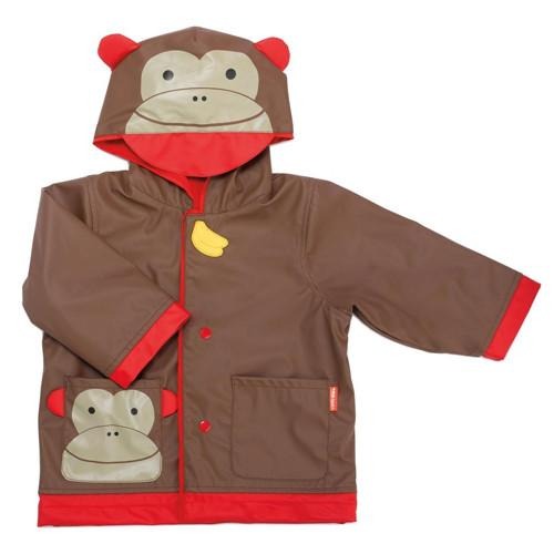 Skip Hop Zoo Little Kid Raincoat - Monkey - fifibaby